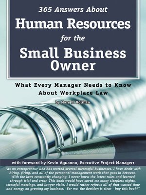 cover image of 365 Answers about Human Resources for the Small Business Owner